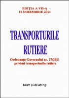 coperta Transporturile rutiere editia a VII-a - 11 noiembrie 2011