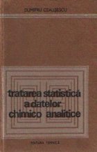 coperta Tratarea statistica a datelor chimico analitice