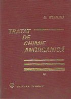 coperta Tratat de chimie anorganica, Volumul I - Chimie Generala
