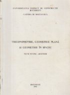 Trigonometrie geometrie plana geometrie spatiu