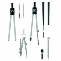 Trusa compas 9 piese Herlitz