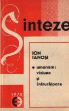 Umanism: viziune intruchipare