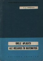 Unele aplicatii ale mecanicii in matematica