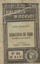 coperta Vanatorii de robi - Dealungul Nilului Albastru, Partea I