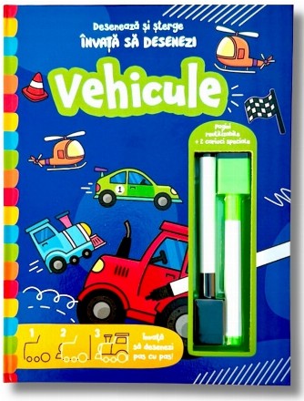 Vehicule : învaţă să desenezi pas cu pas!