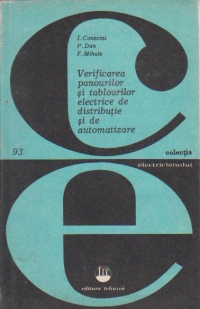 Verificarea panourilor si tablourilor electrice de distributie si de automatizare