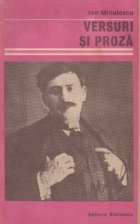 coperta Versuri si proza - Ion Minulescu