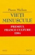 coperta Vieti minuscule, Premiul France Culture 1984