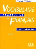 Vocabulaire progressif du francais : Livre (Niveau Debutant)