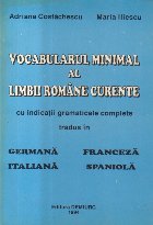 Vocabularul minimal al limbii romane curente