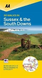 coperta 50 Walks in Sussex