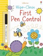 Wipe-clean first pen control
