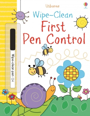 Wipe-clean first pen control