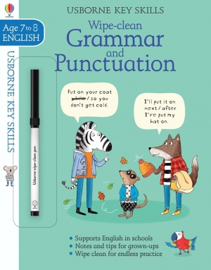 Wipe-clean grammar and punctuation 7-8