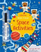 Wipe-clean space activities