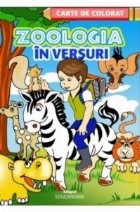 Zoologia versuri Carte colorat